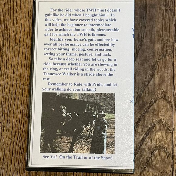 VHS Collection: Training for Gaited Horses  - D. Gueck & L. Kuehn - Picture 3 of 8
